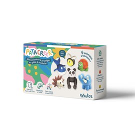 Mes 6 animaux à protéger en pâte à modeler