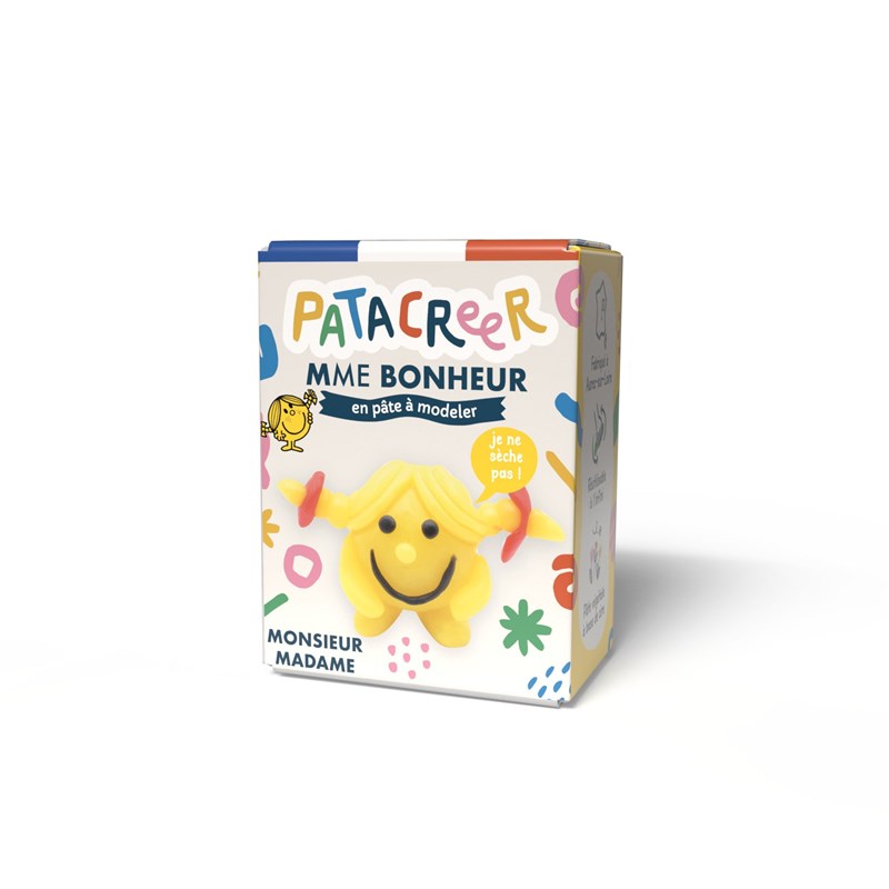 Kit à fabriquer mme bonheur en pâte à modeler
