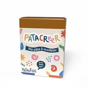 Ma pâte à modeler qui ne sèche pas marron 60g