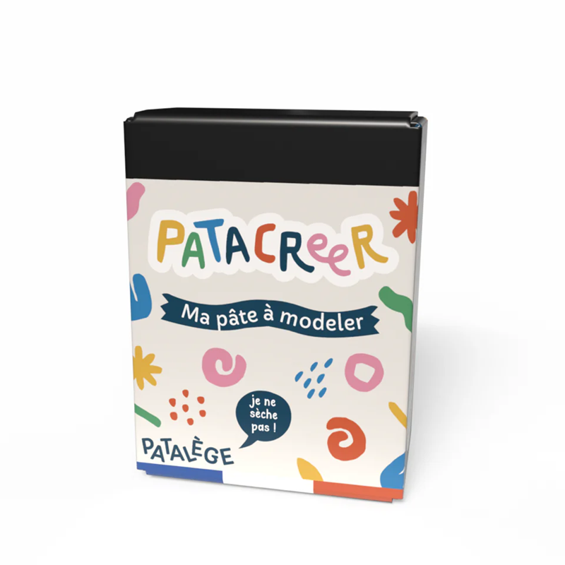 Ma pâte à modeler qui ne sèche pas noir 60g