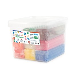 Patalege assortiment pains 8x250g pâte à modeler