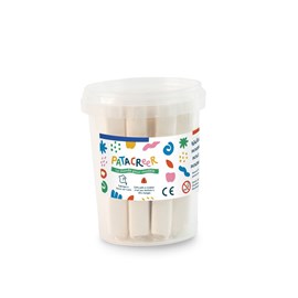 Patadur seau 10x80g pâte à modeler blanche autodurcissante