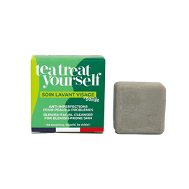 Soin lavant visage solide lamazuna - peaux à problèmes - tea treat yourself