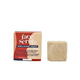 Soin lavant visage - exfoliant solide lamazuna - face scrub