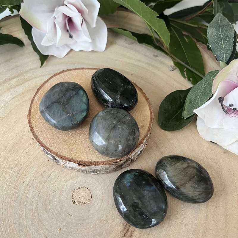 Galet labradorite pierre naturelle