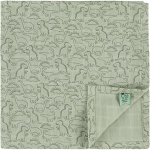 Lot de 3 langes en mousseline daring dino (55 x 55 cm)