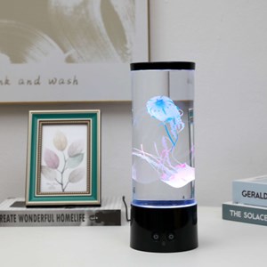 Lampe led design multicolore medusa