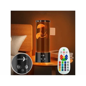 Lampe led design multicolore medusa