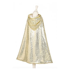 Cape sequin dore amelia 3-4 ans
