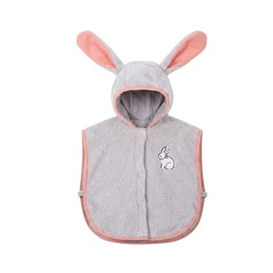 Cape de lapin avec oreilles 2 ans