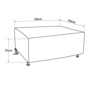 Housse pour plancha - taille m