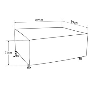 Housse pour plancha - taille l