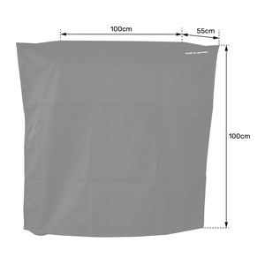 Housse pour barbecue gaz flavo 76 sc sur chariot