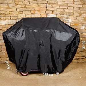 Housse barbecue l 165 x l 63 x h 90 cm