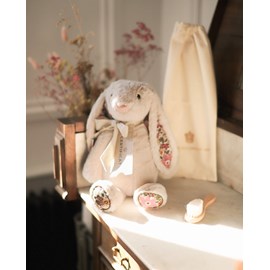 Grande peluche lapin personnalisable - idéal cadeau de naissance