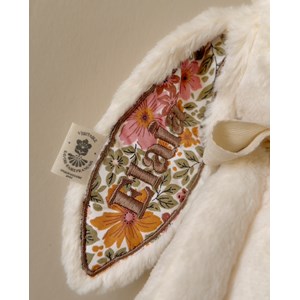 Grande peluche lapin personnalisable - idéal cadeau de naissance