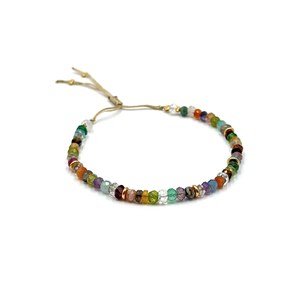 Bracelet en pierre naturelle multicolores