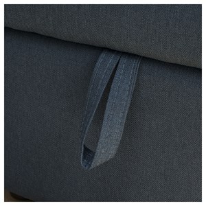 Canapé d'angle convertible clark 3 places bleu