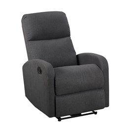 Fauteuil inclinable max gris anthracite