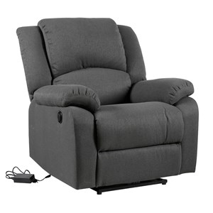 Fauteuil électrique inclinable cloud gris anthracite