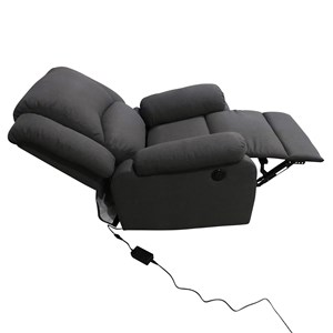 Fauteuil électrique inclinable cloud gris anthracite