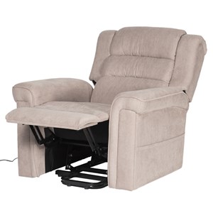 Fauteuil électrique inclinable bernie taupe