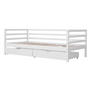 Lit banquette pour enfant 190x90cm avec tiroirs jules