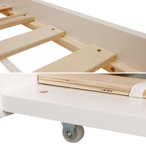 Tiroir-lit blanc marceau