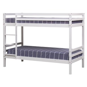 Lits superposés pour enfants 190x90cm blanc ambre