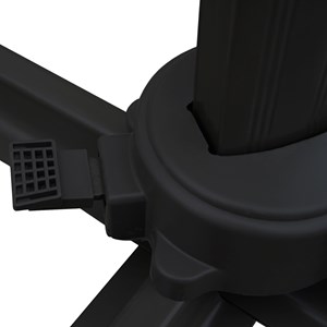 Parasol déporté molokai rectangulaire 3x4m beige + housse