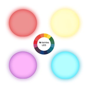 Boule lumineuse led ø 30cm multicolore adhara