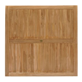 Table carrée 140cm en teck java