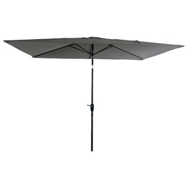 Parasol droit hapuna rectangulaire 2x3m gris