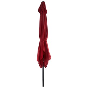 Parasol droit hapuna rectangulaire 2x3m rouge
