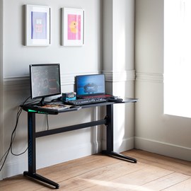 Bureau gamer à led alice