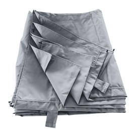 Toile pour pergola murale 3 × 4m fréjus grise