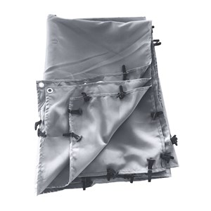 Toile pour pergola murale 3 × 2,5m nice grise