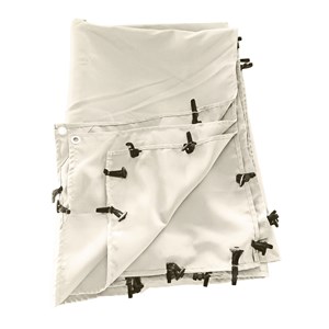 Toile pour pergola murale 3 × 2,5m nice beige