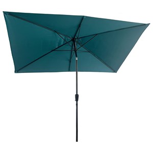 Parasol droit hapuna rectangulaire 2x3m bleu