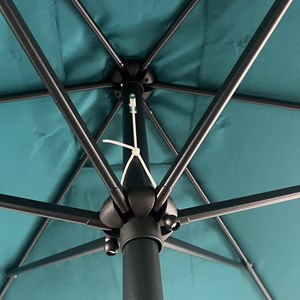 Parasol droit hapuna rectangulaire 2x3m bleu