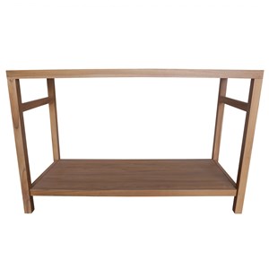 Meuble sous vasque en teck massif 120cm dewi