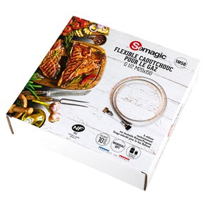 Flexible en caoutchouc à visser