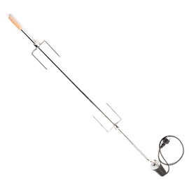 Kit tournebroche pour barbecue 106 cm