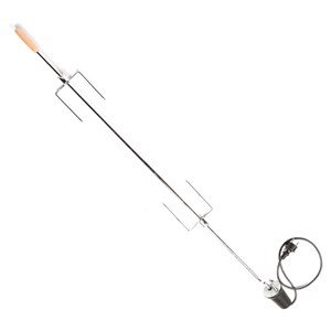 Kit tournebroche pour barbecue 106 cm