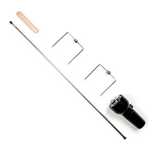 Kit tournebroche 63 cm pour barbecue