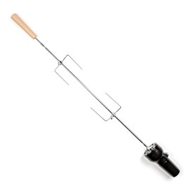 Kit tournebroche 66.5 cm pour barbecue