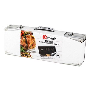 Malette de 6 accessoires pour plancha