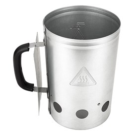 Cheminée d'allumage pour charbon de bois