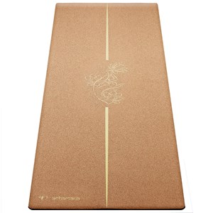 Tapis yoga liège main de mudra 5mm