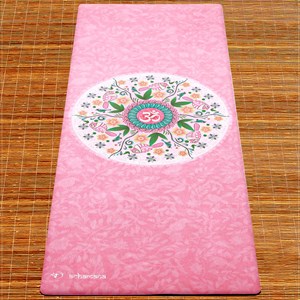 Tapis de yoga épais 6mm mandala rose